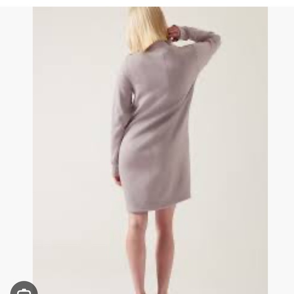 ATHLETA Cozy Karma Twist Neck Dress - Picture 9 of 9